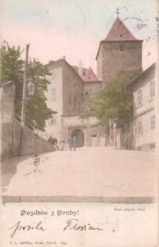 Prag 4 -  Schwarze Turm 1906 95 002 ●